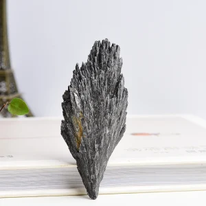 100% Natural Black Tourmaline Winged Mineral Specimen With Irregular Crystal Healing Collection Removes Magnetic Health Gift