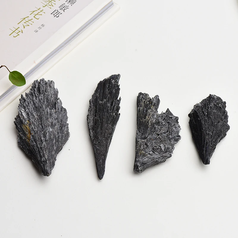 100% Natural Black Tourmaline Winged Mineral Specimen With Irregular Crystal Healing Collection Removes Magnetic Health Gift - Image 5