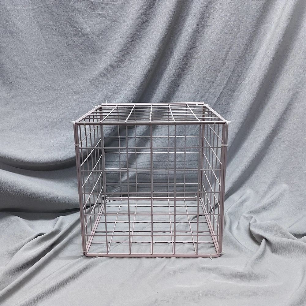 Grid Panel Colorful Metal With Plastic Grid Stand Kindergarten Style Layout Props Internet Celebrity Decorative Grid Cube - Image 5