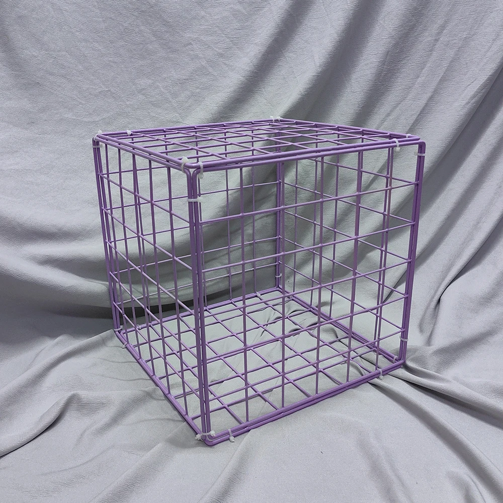 Grid Panel Colorful Metal With Plastic Grid Stand Kindergarten Style Layout Props Internet Celebrity Decorative Grid Cube - Image 4