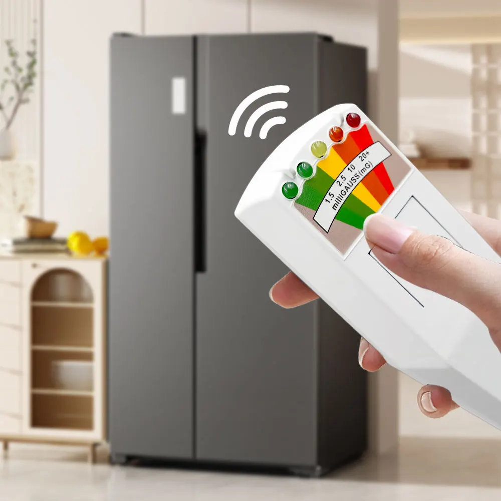 K2 EMF Meter Paranormal Investigation Equipment with 5 LED Light Ghost Hunting Detector Battery Powered Radiation Tester - Image 5