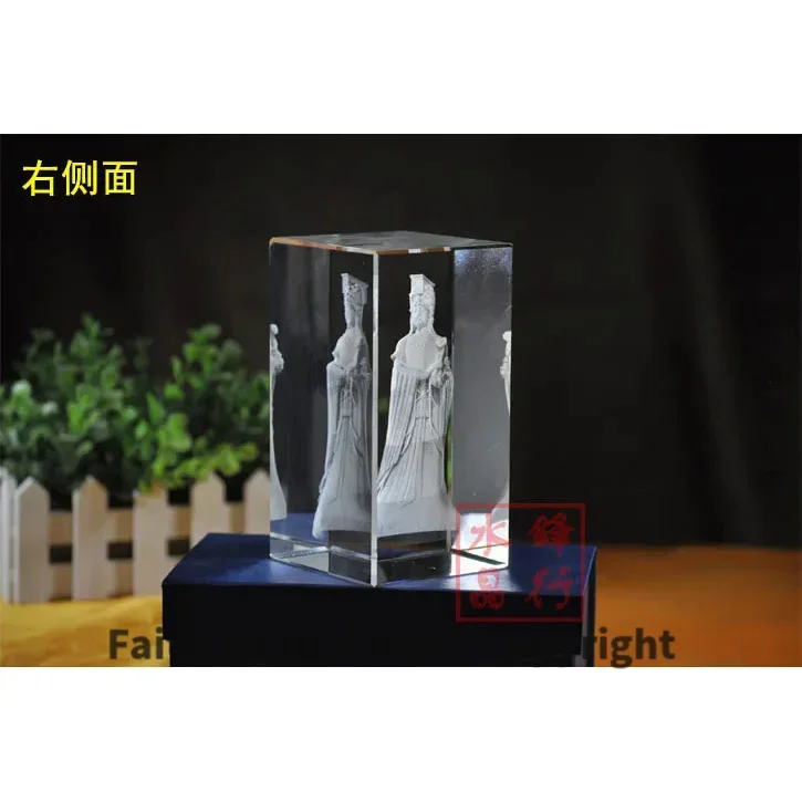 HOME OFFICE -efficacious Talisman House Protection Mazu Goddess Matsu 3D crystal statue Decoration Collection BEST gift - Image 2