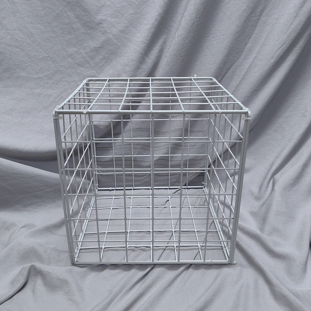 Grid Panel Colorful Metal With Plastic Grid Stand Kindergarten Style Layout Props Internet Celebrity Decorative Grid Cube - Image 10